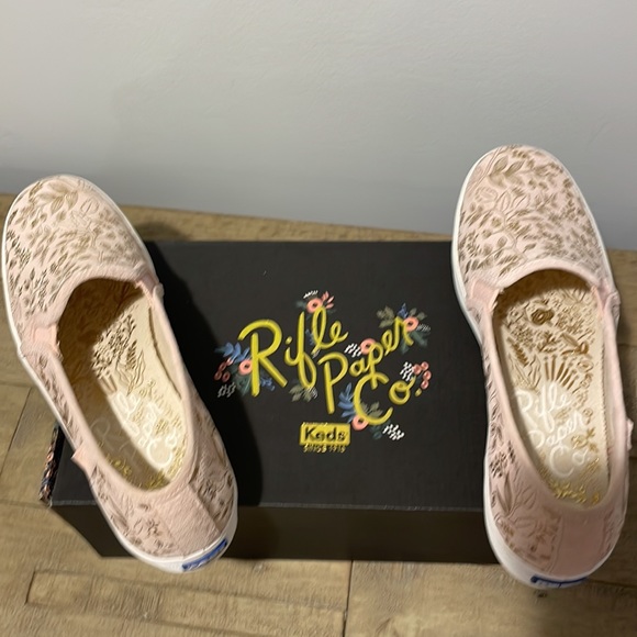 Keds RPC Blush with gold detail, Triple deck 8 NWT - Picture 6 of 6